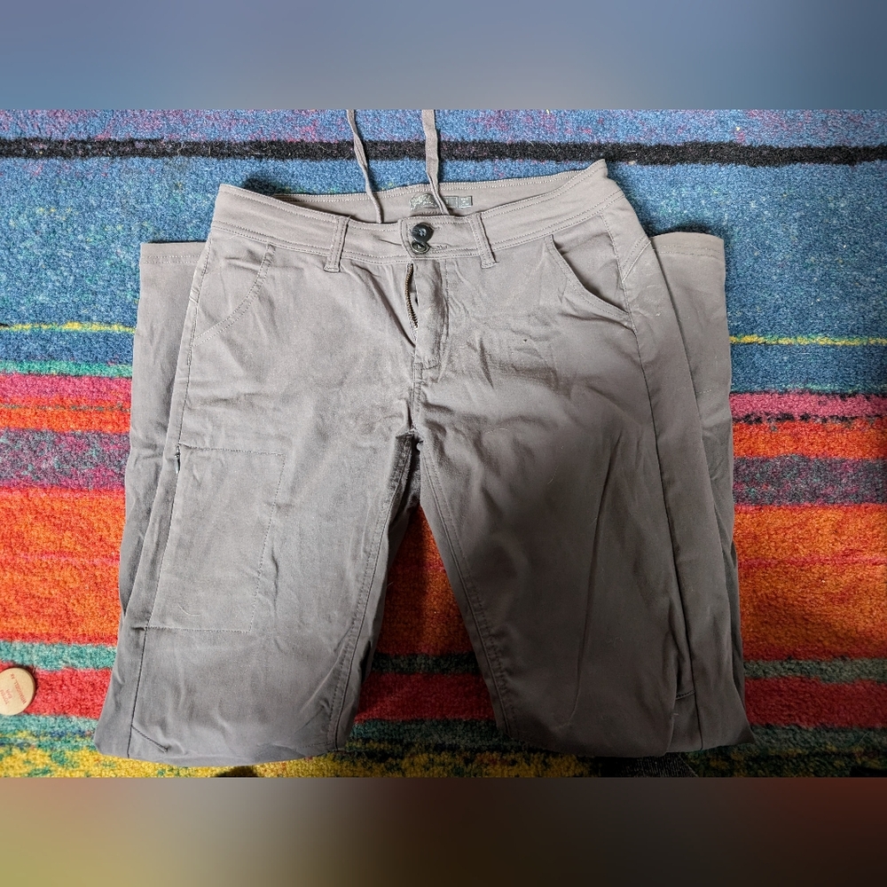 PrAna women's size 8 gray hiking pants